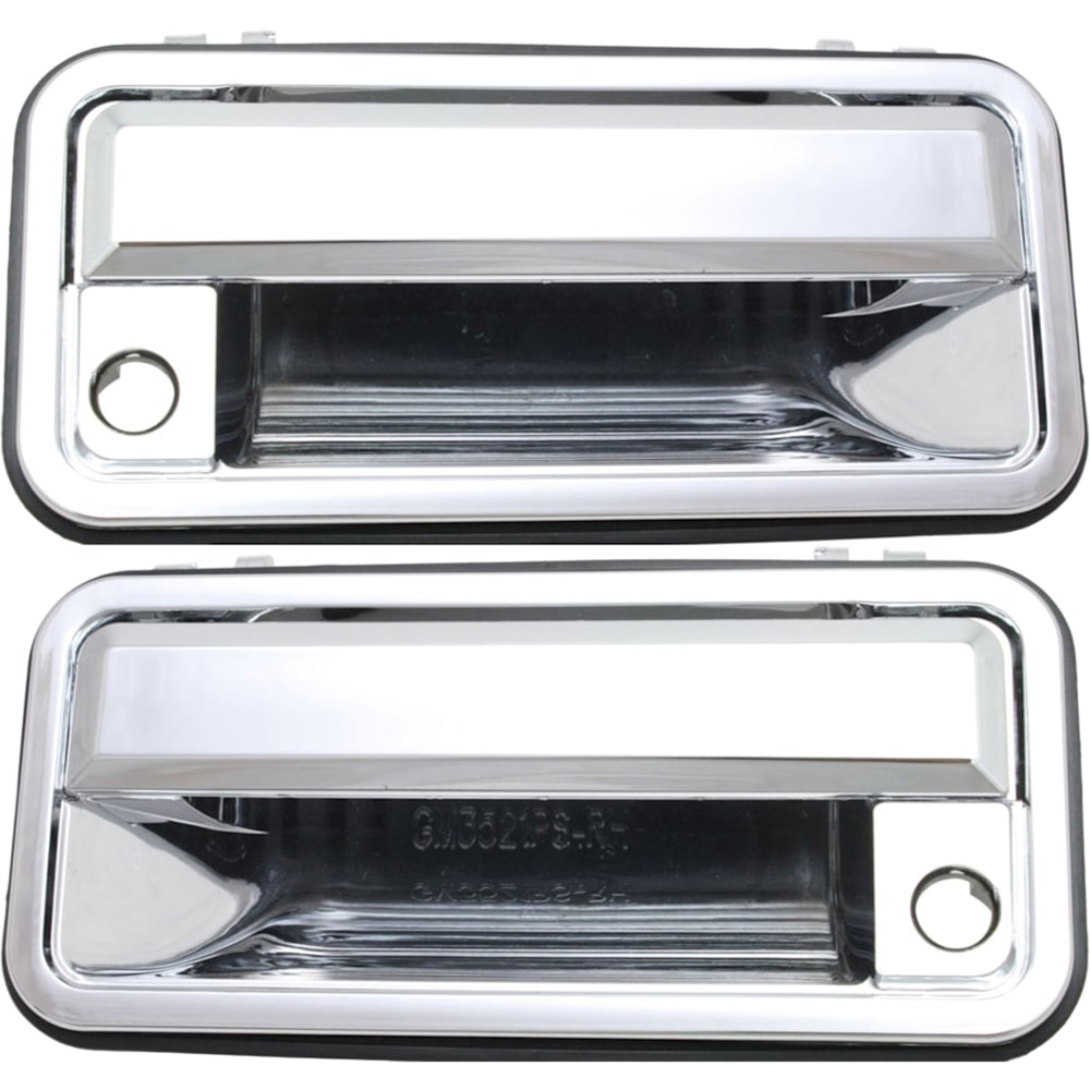 Front Exterior Door Handle Set, Chrome - view 1