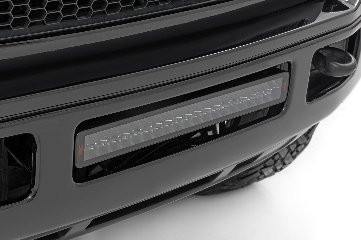 Rough Country 20 Inch Spectrum Series LED Light Bar - installed on truck