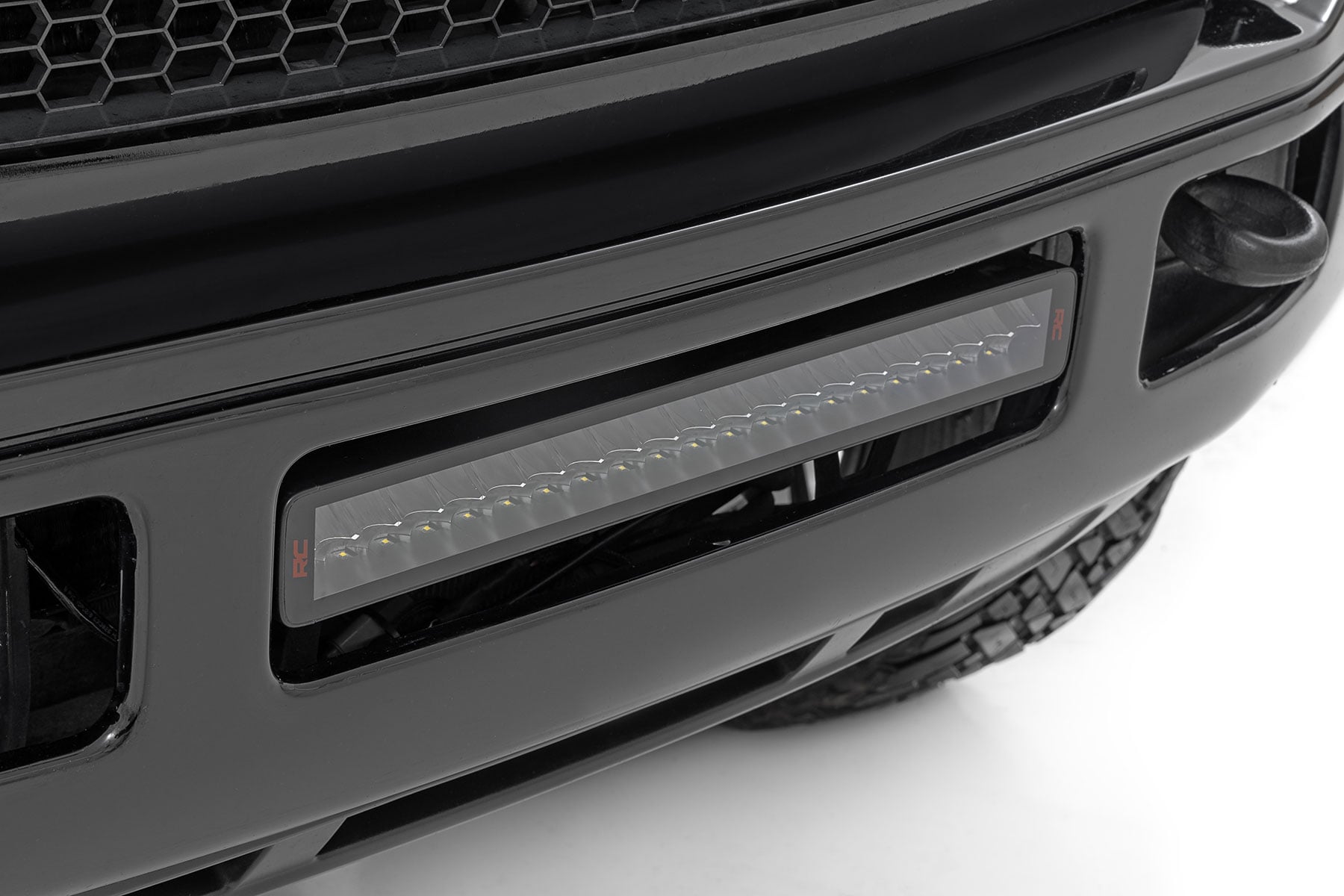 Rough Country 20 Inch Spectrum Series LED Light Bar - installed on truck