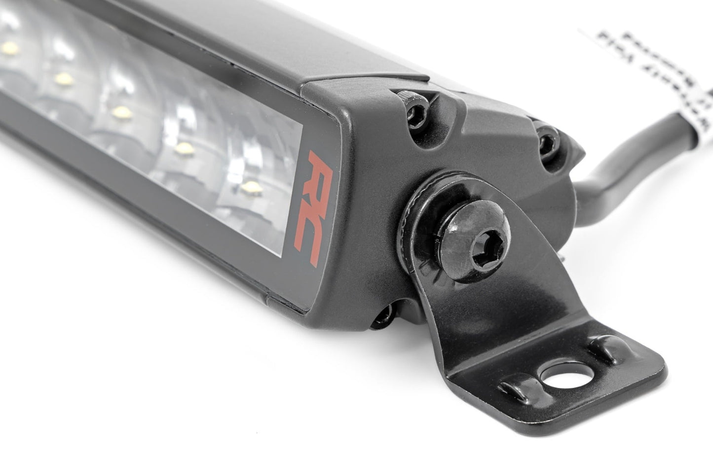 Rough Country 50 Inch Spectrum Series LED Light Bar - end mount detail