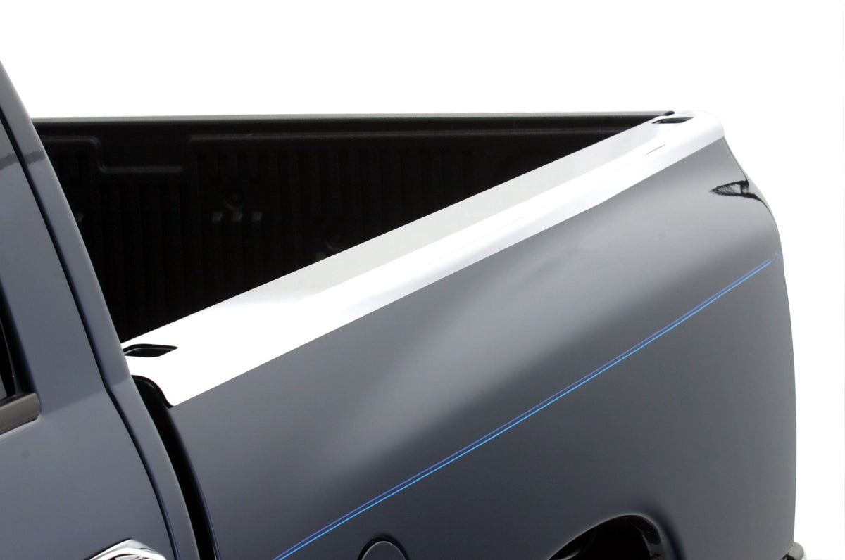 ICI SPBR01: 1988-1998 Chevrolet/GMC OBS Short Bed 6' Stainless Steel Bed Rail Caps (With Stake Pockets)