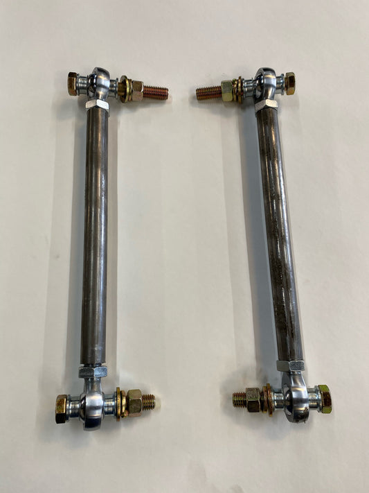 Stone Fab heim steering linkage for narrowed control arms on 1988-1998 Chevy GMC C1500