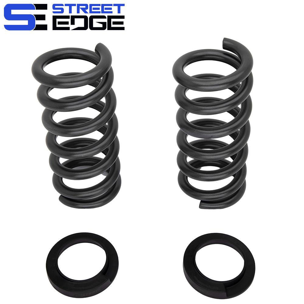 Street Edge 2 to 3 inch drop coil springs for Extended Cab 1988-1998 Chevy GMC C1500