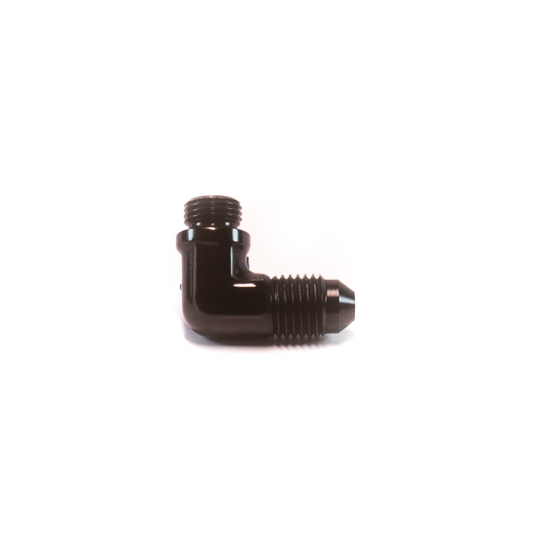 -4 AN TiAL Wastegate Actuator Elbow Adapter Black