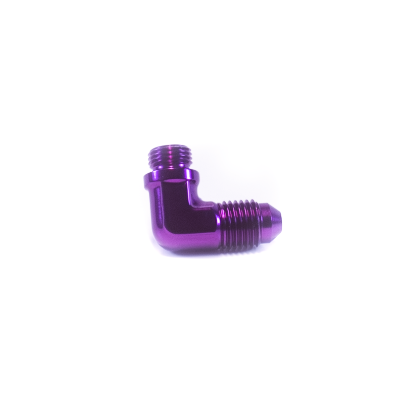 -4 AN TiAL Wastegate Actuator Elbow Adapter Purple