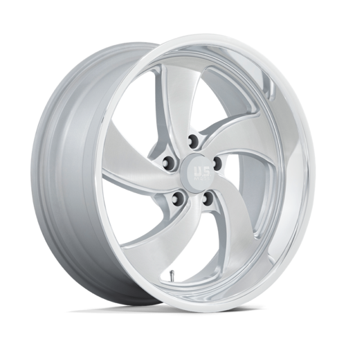 U134 Desperado Silver Brushed Milled Diamond Cut