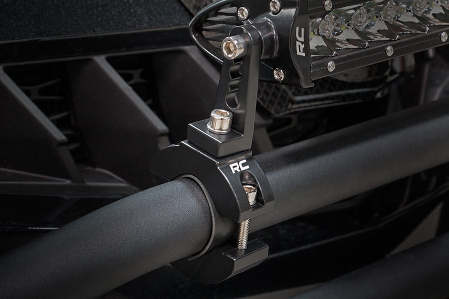 Rough Country LED mounting clamp close-up