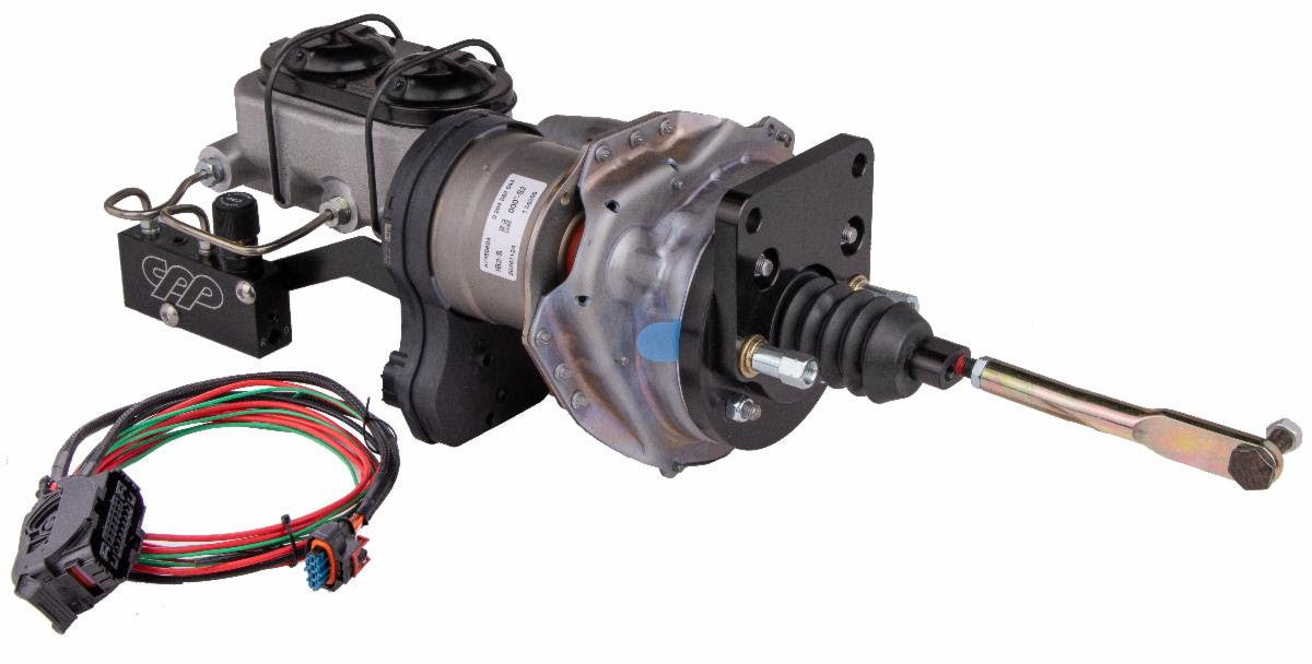 CPP Electric Power Brake Booster Master Cylinder Kit installed