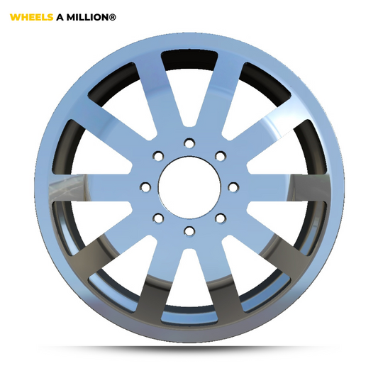 Wheels A Million Bold OBS 8-lug dually wheel for 1988-2000 Chevy/GMC C/K3500 DRW trucks