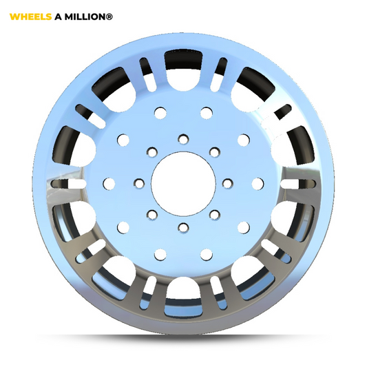 Wheels A Million One-O-One OBS 8-lug dually wheel for 1988-2000 Chevy/GMC C/K3500 DRW trucks