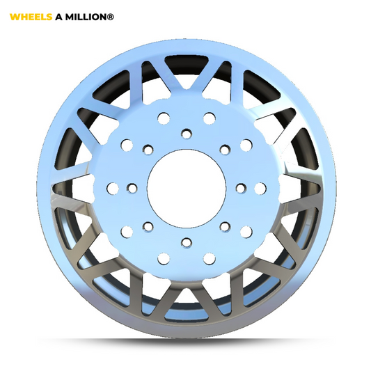 Wheels A Million Pharaoh OBS 8-lug dually wheel for 1988-2000 Chevy/GMC C/K3500 DRW trucks