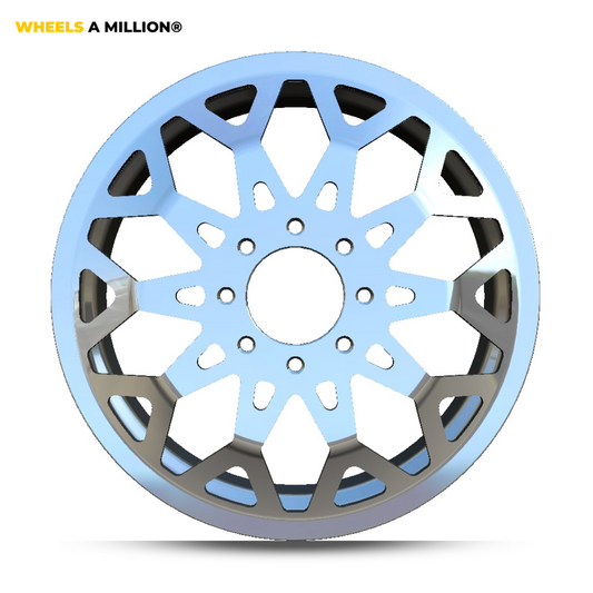 Wheels A Million Ricco OBS 8-lug dually wheel for 1988-2000 Chevy/GMC C/K3500 DRW trucks