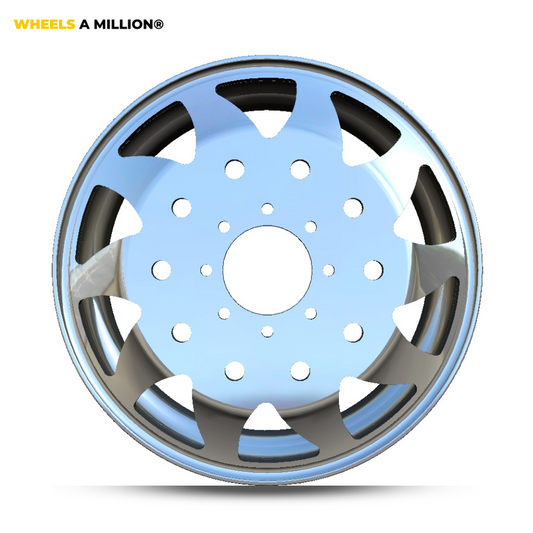Wheels A Million Slice OBS 8-lug dually wheel for 1988-2000 Chevy/GMC C/K3500 DRW trucks