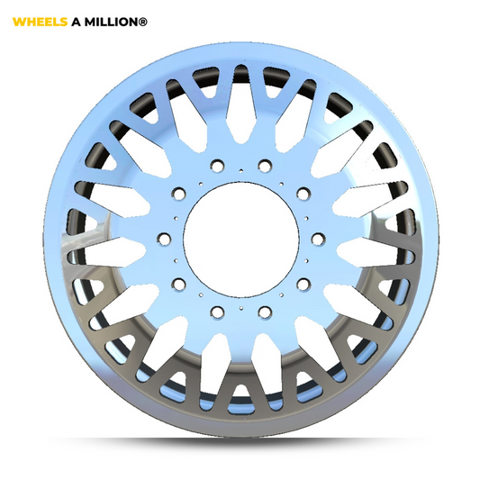 Wheels A Million Spades 15 OBS 8-lug dually wheel for 1988-2000 Chevy/GMC C/K3500 DRW trucks
