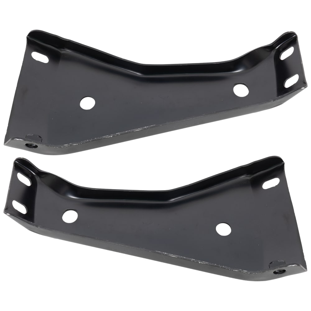 1988-2000 Chevy/GMC C/K Series Step Bumper - Face Bar & Pad, Powdercoated Black, Fleetside