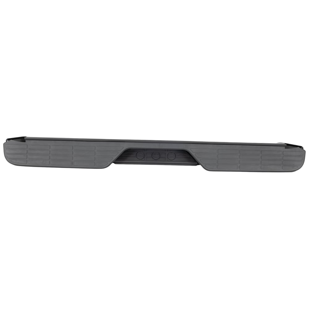 1988-2000 Chevy/GMC C/K Series Step Bumper - Face Bar & Pad, Powdercoated Black, Fleetside