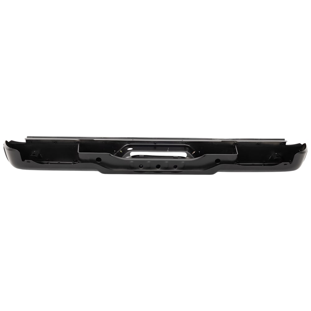 1988-2000 Chevy/GMC C/K Series Step Bumper - Face Bar & Pad, Powdercoated Black, Fleetside