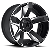 XD811 Rockstar II OBS 5-lug wheel for 1988-1998 Chevy/GMC C1500 2WD trucks