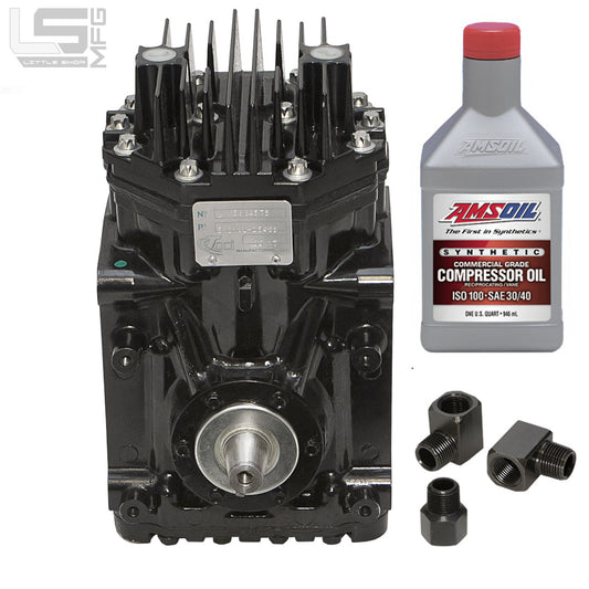 York SLM Compressor with Head Fittings